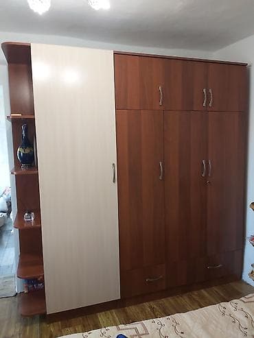 Шифоньер, шкаф для одежды, Б/у, Прямой, ЛДСП