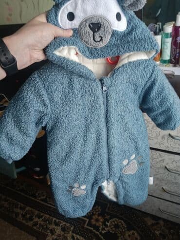 детские спортивные костюмы леопардовые: Комплект, түсү - Көк — 1