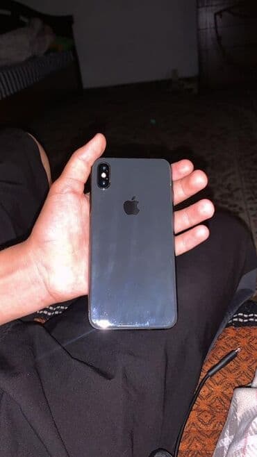 айфон х: IPhone X, Колдонулган, 256 ГБ, Space Gray, Каптама, 96 % — 1