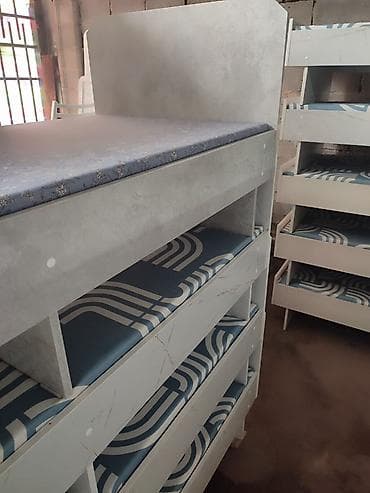 Многоярусные кровати-тумбы для детских садов/школ/хостелов -