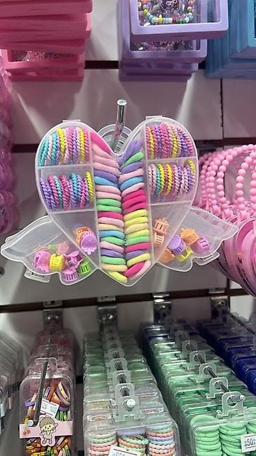 Сумкалар: Чачка арналган аксессуар, Балдага, Материалы: Текстиль — 3