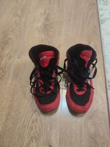 асикс крос: Мужские кроссовки, 37, Asics, Б/у, цвет - Красный — 1