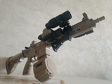 m416 игрушка: Гибридный орбизого/страйкбольный автомат HK416 — 2