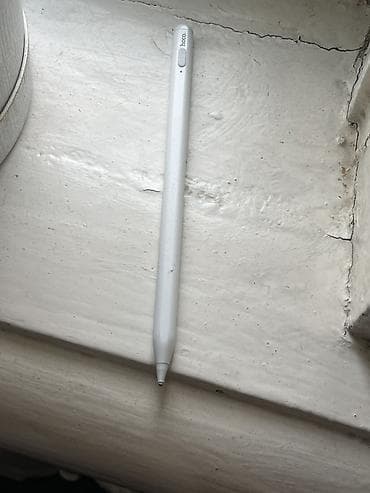 tab s7 fe: Стилус Hoco (белый) для планшетов - Емкостный стилус с тонким — 1