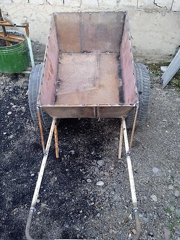 Мебель: Садово-строительная тачка и тележка, Стальная, Двухколесная, Новый, В розницу — 4