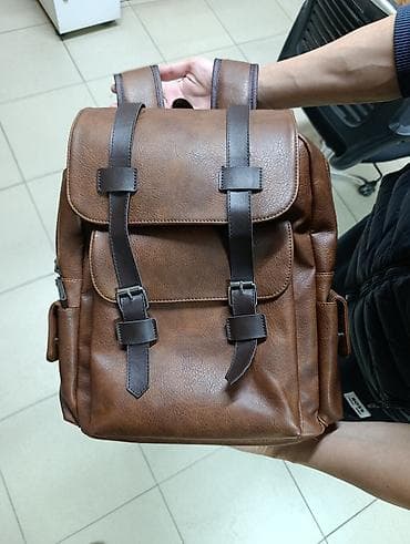 Рюкзак, Материал: Искусственная кожа, Мужские, Б/у