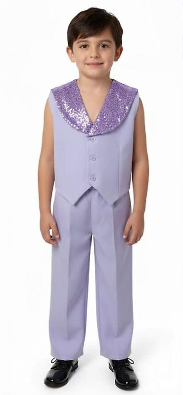 Джинсы и брюки: Комплект, цвет - Синий — 2