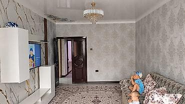 кок жар мкр квартира: 3 комнаты, 66 м², 106 серия, 2 этаж, Косметический ремонт — 3