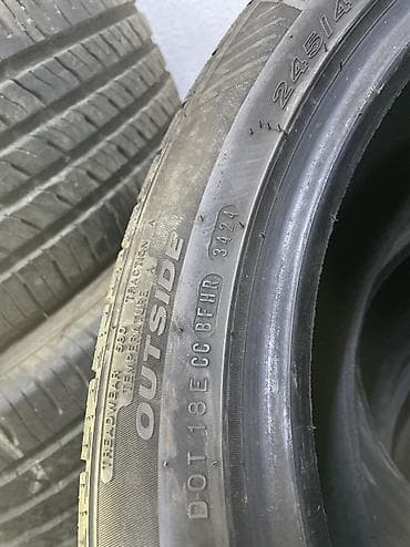 степ туманник: Шины 245 / 45 / R 19, Лето, Б/у, Пара, Легковые, Корея, Kumho — 6