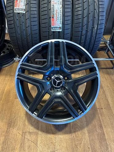 Литые Диски R 20 AMG, Комплект, отверстий - 5, Б/у — 2