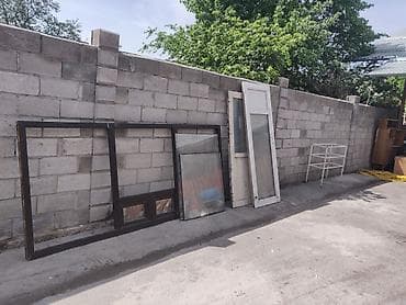 Пластик эшиктер: Продам бу пластиковые двери окна — 3