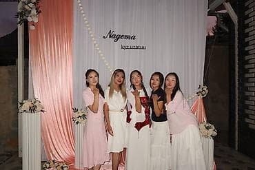 plaud note: Декор-фотозона для торжества «Kyz uzatuu» - Элегантный бэкдроп из — 6