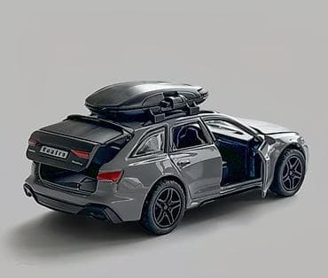 Модель автомобиля Audi RS6 Touring Wagon с багажным боксом на крыше at lalafo.kg Модель автомобиля Audi RS6 Touring Wagon с багажным боксом на крыше