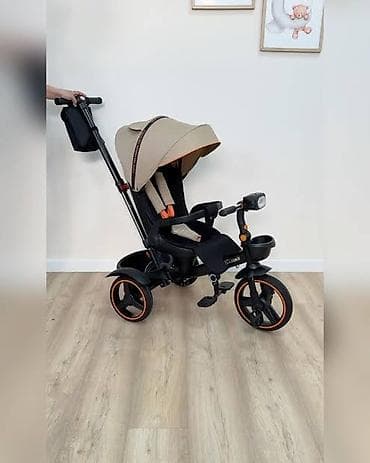 skill: Детский трехколесный велосипед-каталка с родительской ручкой и — 2