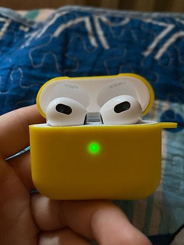 ipod 5: Беспроводные вкладыши наушники, Apple, Airpods 3, Новый — 1