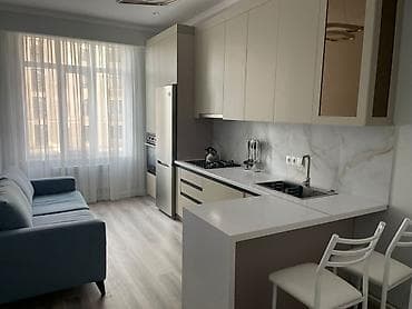 3: 1 комната, 50 м², Асанбай мкр Элитка, 3 этаж, Евроремонт — 5