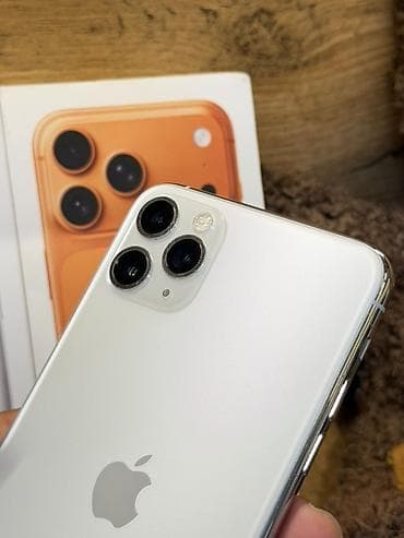google fitbit: IPhone 11 Pro Max, Б/у, 64 ГБ, Серебристый, Коробка, В рассрочку, 86 % — 2