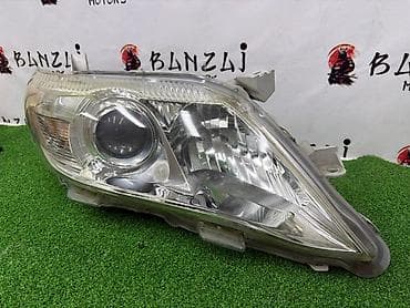 Унаа тетиктери: Алдыңкы оң фара Toyota 2009 г., Колдонулган, Оригинал, Жапония — 1