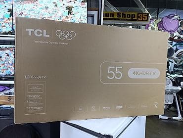 tcl 75: Бренд: TCL Модель: 55P6K Год создания модели: 2025 Диагональ: 55" (140 — 3