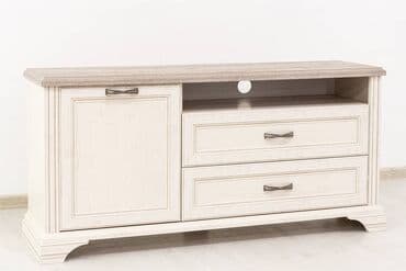 телевизор подставку: Тумба под ТВ 1Д 2Я (Monako RTV 1D2SN), коллекции Монако, Сосна Винтаж — 1