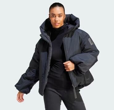 спортивное оборудование: Пуховик, Короткая модель, С капюшоном, XL — 3