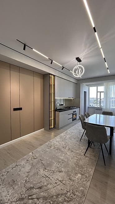переносной дом бишкек: 2 комнаты, 55 м², Элитка, 8 этаж, Дизайнерский ремонт — 5