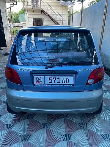 авто лейлек: Daewoo Matiz: 2007 г., 0.8 л, Кол менен иштөөчү, Бензин, Хетчбек — 2