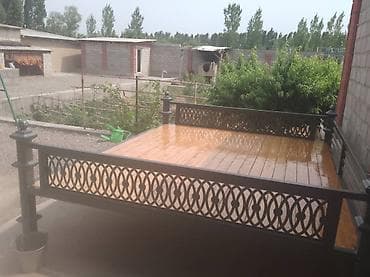 Офис эмереги: Чатыр, Аркалуу, Металл, Поликарбонат, Орнотуу — 7