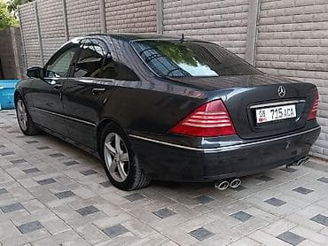 Продажа авто: Mercedes-Benz S-Class: 2002 г., 3.2 л, Автомат, Бензин, Седан — 3