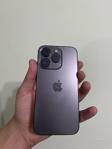 Компьютеры, ноутбуки и планшеты: IPhone 14 Pro, Б/у, 128 ГБ, Space Gray, Наушники, Зарядное устройство, Чехол, 66 % — 2