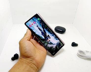 note 21 ultra: Samsung Galaxy Fold 2, Б/у, 256 ГБ, цвет - Золотой, 1 SIM, 2 SIM — 7