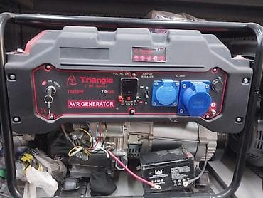 gps tracker: Бензиновый генератор Triangle TR8500E, 7.0 kVA (AVR) - Номинальная — 2