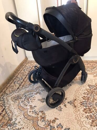 cybex коляски цена бишкек: Коляска, цвет - Черный, Б/у — 1