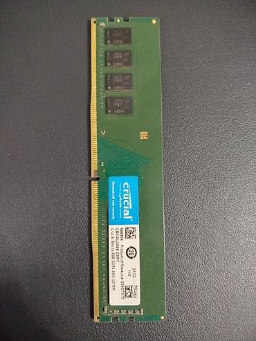 jack 4: Оперативная память, Б/у, Crucial, 8 ГБ, DDR4, 2400 МГц, Для ПК — 2