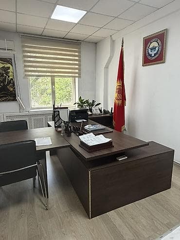 кресло для ожидания: Комплект офисной мебели, Стул, Кресло, Тумба, Дерево, цвет - Коричневый — 2