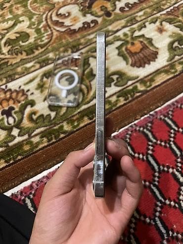 studio display: IPhone 12 Pro, Б/у, 128 ГБ, Серебристый, Чехол, 85 % — 5