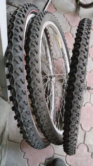 выкуп велосипедов: Велосипедные привозные передние колеса из Кореи в комплекте с шинами — 2