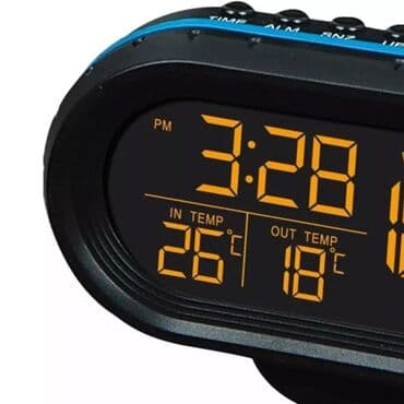 не нужное: Часы 4 в 1 для автомобиля. Работают от прикуривателя или батарейки — 3