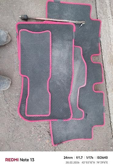 Салон үчүн аксессуарлар: Жалпак Төшөмөлдөр Салон үчүн түсү - Кара — 4