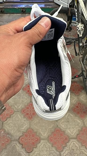 сумка унисекс: Мужские кроссовки, 43, New Balance, Новый, цвет - Белый — 3