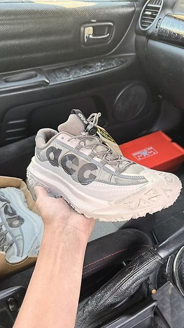 Мужские кроссовки, 45, Nike, Новый, цвет - Серый, Самовывоз, Бесплатная доставка, Платная доставка