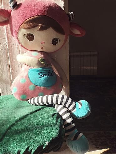 медведь игрушка: Мягкая игрушка-кукла «Smile!» - Милый персонаж в розово‑малиновом — 4