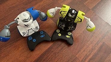 Роботы - боксеры на пульте управления . Привозили с Европы, в отличном at lalafo.kg Роботы - боксеры на пульте управления . Привозили с Европы, в отличном