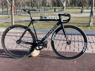 Шоссейный велосипед, Tsunami, Рама M (156 - 178 см), Б/у at lalafo.kg Шоссейный велосипед, Tsunami, Рама M (156 - 178 см), Б/у