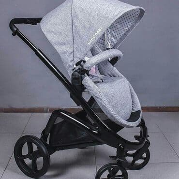 коляски для новорожденных: Коляска, Б/у — 2
