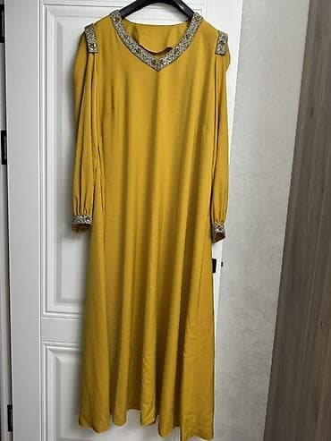 обувь для пляжа: Сшила на заказ ✨ Надевала пару раз раз - 2 Платье макси горчичного — 2