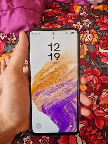 it takes: Samsung Galaxy A53 5G, Б/у, 128 ГБ, цвет - Черный, 2 SIM — 2