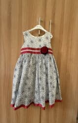 домашние вещи: Детское платье, цвет - Белый, Б/у — 10