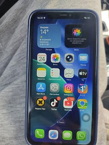 touch id: IPhone 11, Черный, Чехол — 4