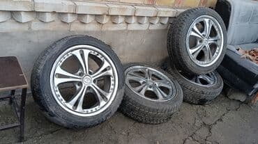 грузовые шины бу из европы оптом: Продаю шины с дисками 18/225/45Зимние.25000 за полный комплект — 2